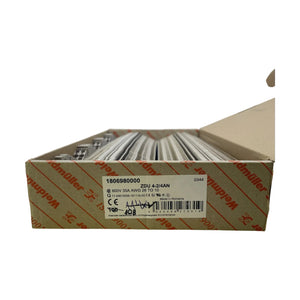 Weidmüller ZDU 4-2/4AN Durchgangsklemme 4 Anschluesse 4 mm2 Zugfeder 107 Stueck