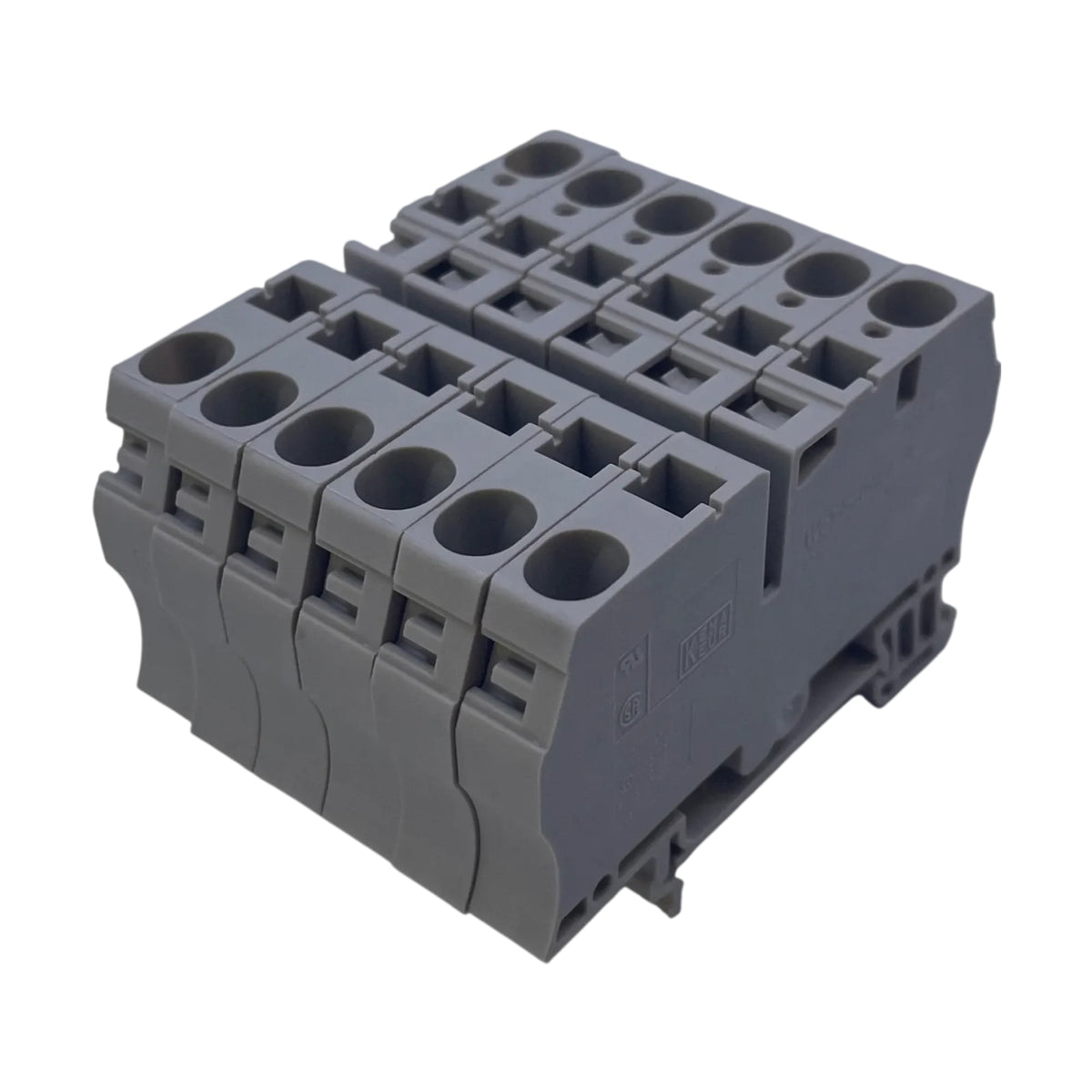 Weidmüller ZDU 6 1608620000 Durchgangsklemme 6 mm2 Zugfeder Reihenklemme 6 Stück
