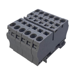Weidmüller ZDU 6 1608620000 Durchgangsklemme 6 mm2 Zugfeder Reihenklemme 6 Stück