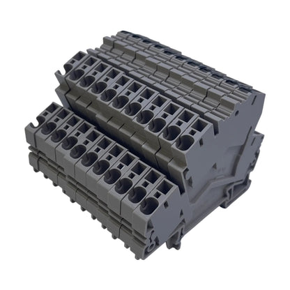 Weidmüller ZDK 4-2 8670750000 Doppelstock-Reihenklemme 4 mm2 Zugfeder 11 Stueck
