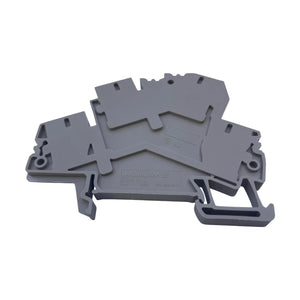 Weidmüller ZDK 4-2 8670750000 Doppelstock-Reihenklemme 4 mm2 Zugfeder 11 Stueck