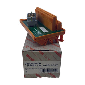 Weidmüller 9800520000 Varelco Schnittstellenmodul 38-polig 38 WAY R.H. I/F OVP