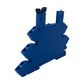 Finder 93.51.7.024 Fassung Sockel fuer Relais Serie 34.51 24 V DC Schraubklemmen