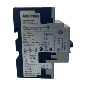 Allen Bradley 140M-C2E-C10 Motorschutzschalter 6,3-10 A 3-polig Baugroesse C OVP