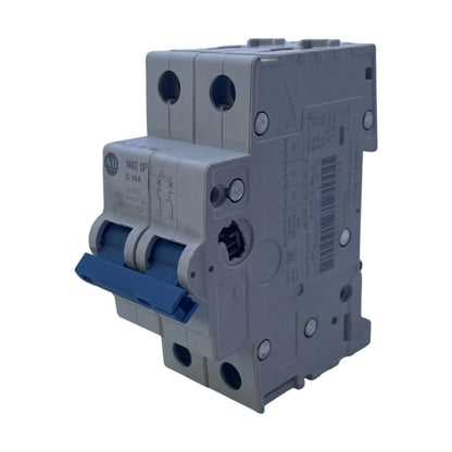 Allen Bradley 1492-SPM2C100 Leitungsschutzschalter 2-polig Kennlinie C 10A Ser.D