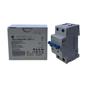 Allen Bradley 1492-SPM2C060 Leitungsschutzschalter 2-polig Kennlinie C 6 A Ser.D