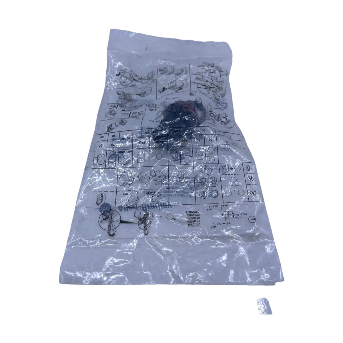Allen Bradley 800FP-LE4 Leuchtdrucktaster rot erhaben tastend Kunststoff 22,5 mm