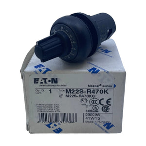 Eaton Moeller M22S-R470K 232236 Potentiometer 470 kOhm RMQ-Titan 22,5mm Frontbau