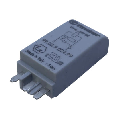 Finder 99.02.9.024.99 Steckmodul LED Freilaufdiode 6-24V DC Sockel Serie 97