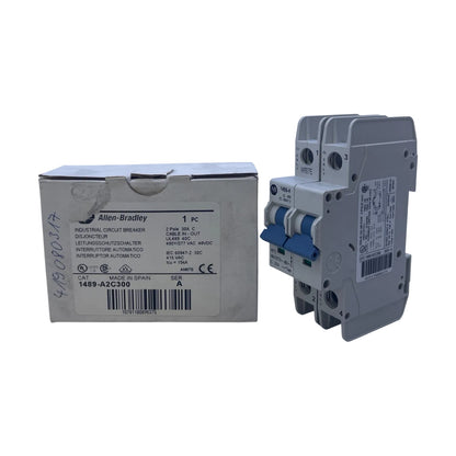 Allen Bradley 1489-A2C300 Leitungsschutzschalter 2-polig C 30A 480V Ser. A