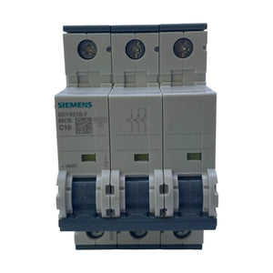 Siemens 5SY4310-7 Leitungsschutzschalter 3-polig C10 400V 10kA Schaltschrank