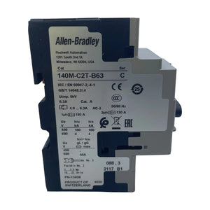 Allen Bradley 140M-C2T-B63 Motorschutzschalter 4-6,3 A 3-polig hochmagnetisch