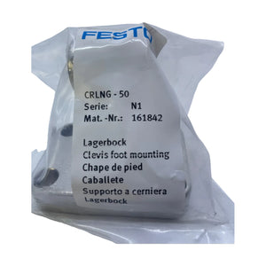 Festo CRLNG-50 161842 Lagerbock Edelstahl fuer Normzylinder Kolben 50 mm Zubehör