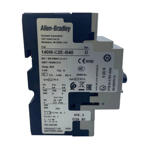 Allen Bradley 140M-C2E-B40 Motorschutzschalter 2,5-4,0 A 3-polig Schutzschalter
