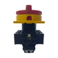 Eaton P1-32/EA/SVB Hauptschalter NOT-AUS 32 A 3-polig Einbau Griff rot-gelb