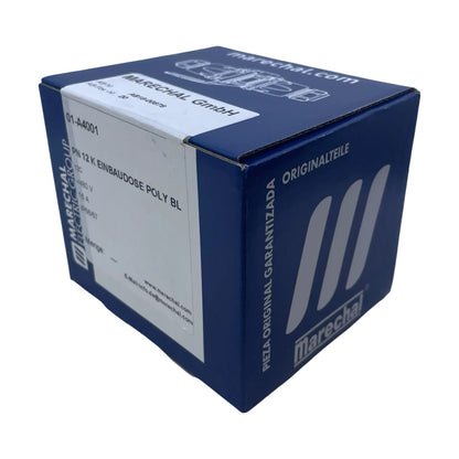 Marechal 01A4001 PN12 K Einbaudose 12 Kontakte + PE 16 A 480 V IP66/67 Poly blau