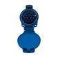 Marechal 01A4001 PN12 K Einbaudose 12 Kontakte + PE 16 A 480 V IP66/67 Poly blau