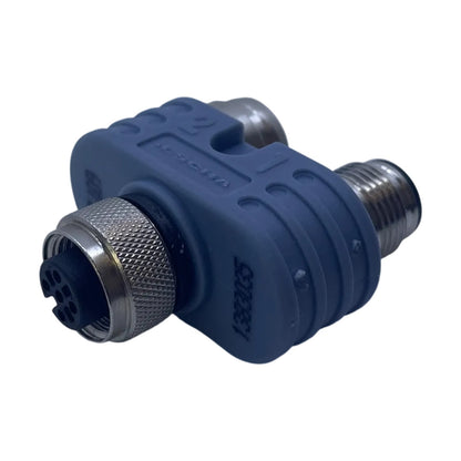 Escha 1383035 Y-Verteiler M12 5-polig T-Stück Sensor-Aktor Verteiler Anschluss