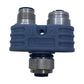 Escha 1383035 Y-Verteiler M12 5-polig T-Stück Sensor-Aktor Verteiler Anschluss