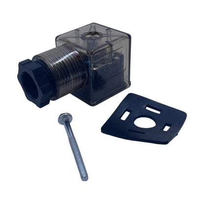 ZT Ventilstecker DIN 43650 Form A transparent 10 A 250 V Stecker Magnetventil