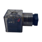 ZT Ventilstecker DIN 43650 Form A transparent 10 A 250 V Stecker Magnetventil