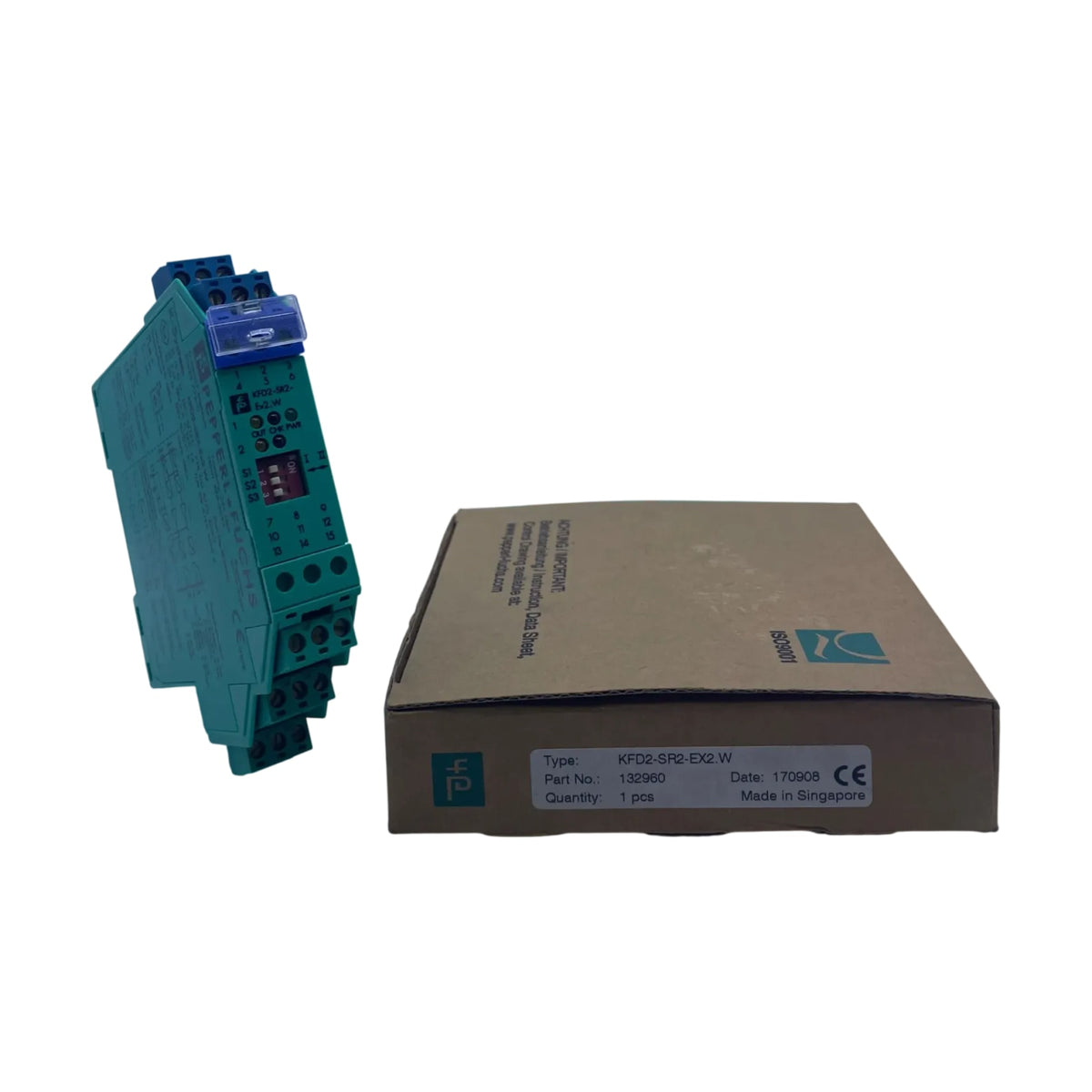 Pepperl+Fuchs KFD2-SR2-Ex2.W Trennschaltverstärker 2-kanalig OVP Ex Industrie