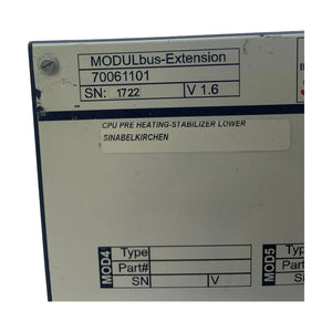 Automata 70061101 D-6100-007-1 Steuerungsmodul MODULbus-Extension + 16O/24I I/O