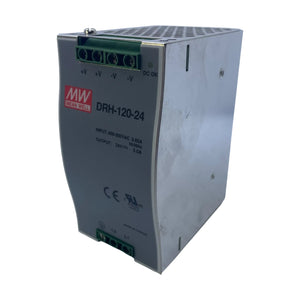Mean Well DRH-120-24 Hutschienen-Netzteil 24 V 5 A 120 W 400-500 V AC Industrie