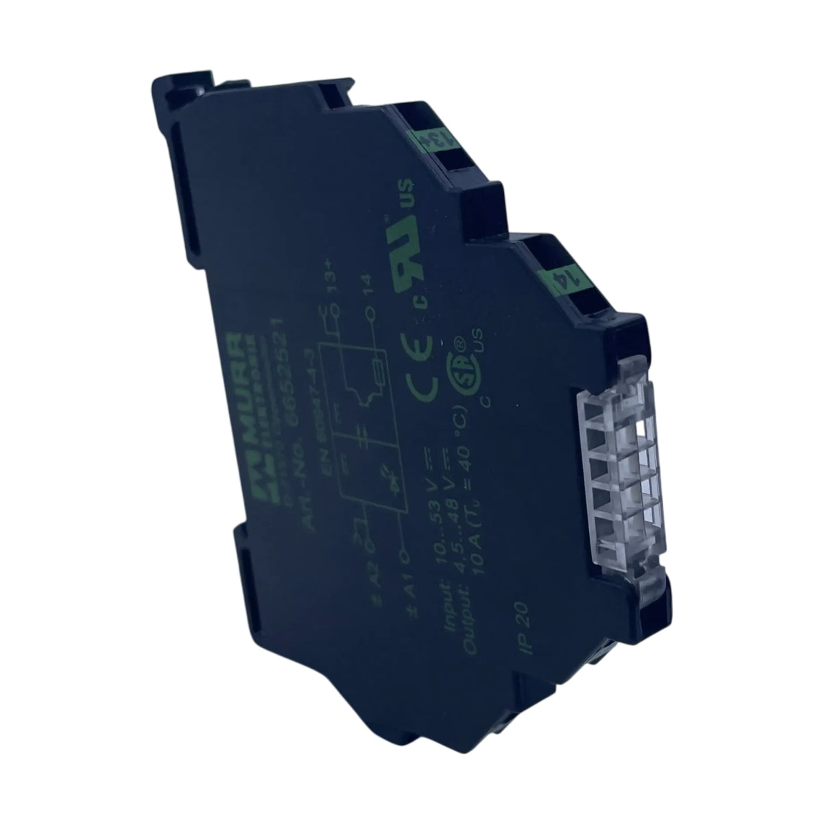 Murrelektronik 6652521 MIRO Optokopplermodul Halbleiterrelais 24 V DC 10 A
