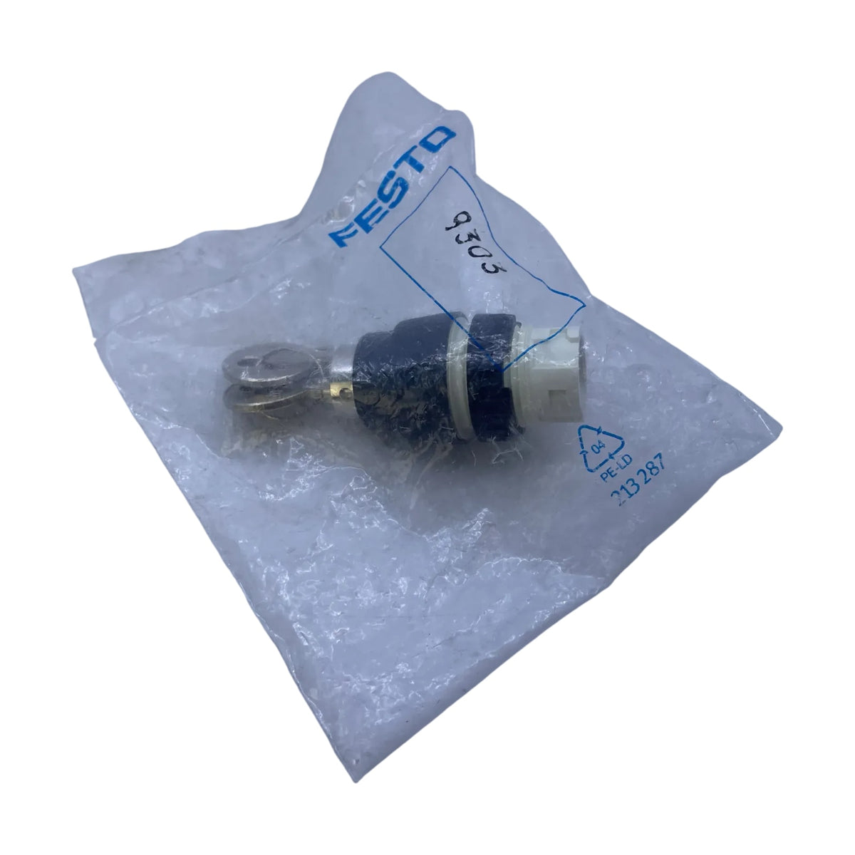 Festo 9303 Schlüsselschalter Pneumatik mit Schlüssel