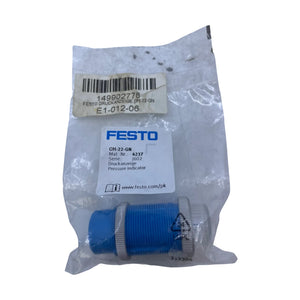 Festo OH-22-GN 4237 Druckanzeige grün Schalttafel 2 Stück