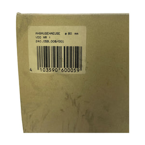 VDO 240.059/008/001 Anbaugehäuse 80 mm für Einbauinstrumente Instrumentengehäuse