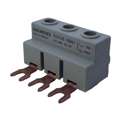 Siemens 3VU9135-1BB01 Einspeiseblock 3-phasig 63A für 3VU13