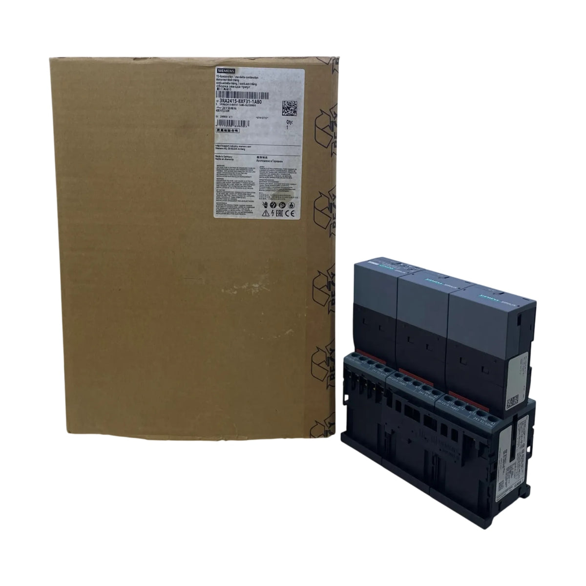 Siemens 3RA2415-8XF31-1AB0 SIRIUS Stern-Dreieck-Kombination 5,5kW 24V DC Neu OVP