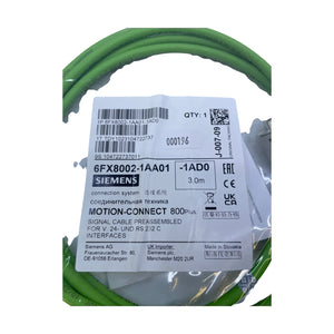 Siemens 6FX8002-1AA01-1AD0 Signalkabel MOTION-CONNECT 800plus 3 m V.24 RS-232