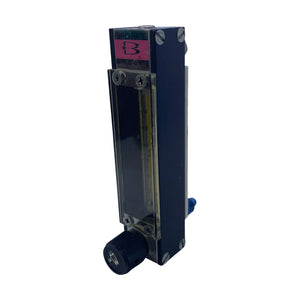 Brooks Sho-Rate 3-65 Durchflussmesser Rotameter Glasrohr Tube 3-65 Nadelventil