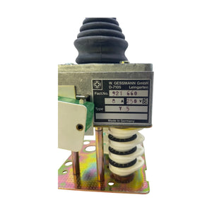 W. Gessmann 921660 T5 Steuerknüppel Joystick Meisterschalter mit Kontaktblöcken