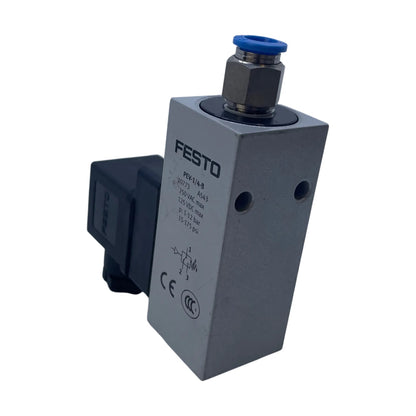 Festo PEV-1/4-B 10773 Druckschalter 1-12 bar G1/4 mit Stecker + QS-Verschraubung