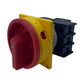 Moeller P1-32/EA/SVB Hauptschalter Not-Aus 3-polig 32A Einbau Drehgriff rot-gelb