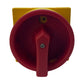 Moeller P1-32/EA/SVB Hauptschalter Not-Aus 3-polig 32A Einbau Drehgriff rot-gelb
