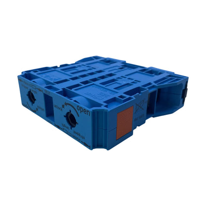 Wago 285-1184 Durchgangsklemme 2-Leiter 150 mm² Power Cage Clamp 310 A blau