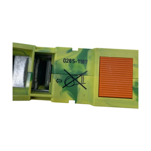 Wago 285-1187 Schutzleiterklemme 2-Leiter 120 mm² Power Cage Clamp grün-gelb