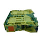 Wago 285-1187 Schutzleiterklemme 2-Leiter 120 mm² Power Cage Clamp grün-gelb