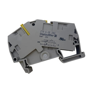 Weidmüller ZTR 6-2E/24V 8817920000 Prüftrenn-Reihenklemme Sicherung LED 24V 6mm²