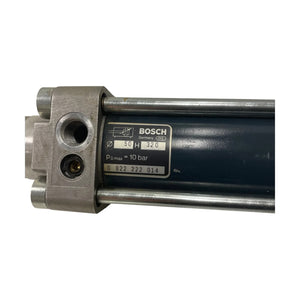 Bosch 0822222014 Pneumatikzylinder Ø50 Hub 320 mm 10 bar mit Gelenkkopf