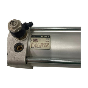 Bosch 0822323005 Pneumatikzylinder mit Gelenkkopf und Drossel 10 bar