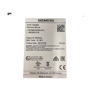 Siemens 6EP4436-8XB00-0CY0 SITOP CNX8600 Erweiterungsmodul 4x5A 24V DC