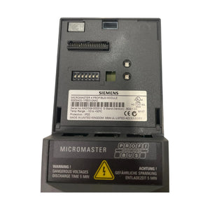 Siemens 6SE6400-1PB00-0AA0 MICROMASTER 4 PROFIBUS-Modul Kommunikationsmodul
