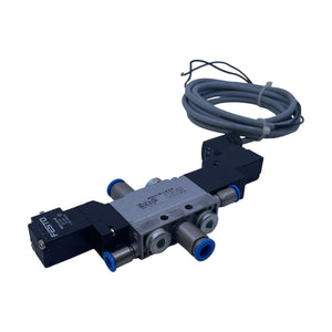 Festo MEH-5/3G-1/8-S-B 173142 Magnetventil 5/3-Wege mit 2 Spulen MEH-3-24V DC