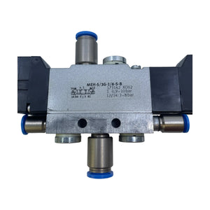 Festo MEH-5/3G-1/8-S-B 173142 Magnetventil 5/3-Wege mit 2 Spulen MEH-3-24V DC